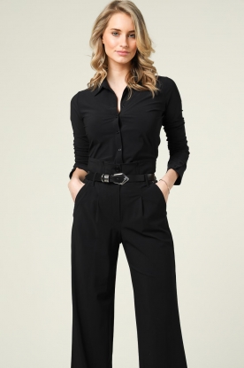 D-ETOILES CASIOPE | Travelwear blouse Petite | black
