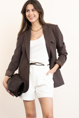 Copenhagen Muse |  Blazer Tailor | dark brown 