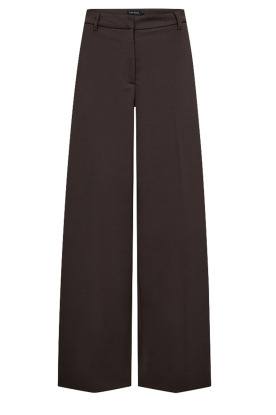 Copenhagen Muse |  High waist wide leg trousers Tailor | brown 