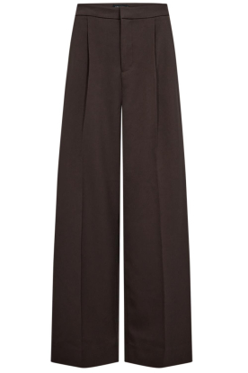 Copenhagen Muse |  High waist trousers Tailor | darkbrown 