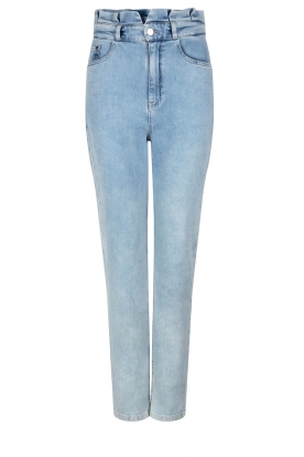 Dante 6 |Paperbag jeans Zoey | blauw 