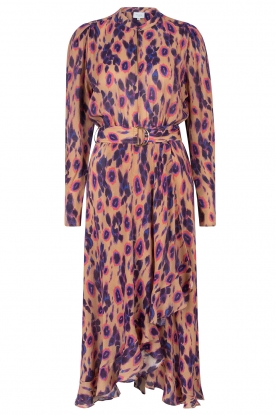 Dante 6 |  Midi dress with leopard print Damé | multi