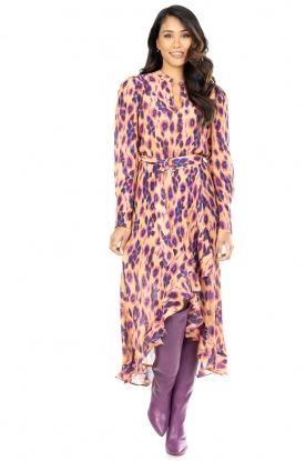 Look Midi dress with leopard print Damé