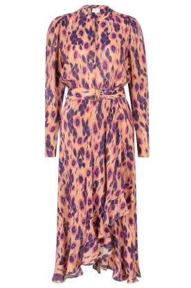 Dante 6 | Midi dress with leopard print Damé | multi