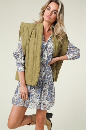 Magali Pascal |  Waistcoat Dina | olive 