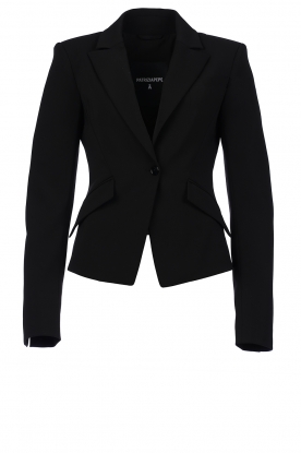 Patrizia Pepe | Single-breasted blazer Gaia | black