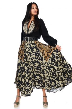 Look Viscose print skirt Ainara