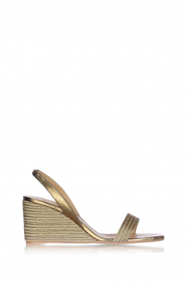 Castaner | Fine wedge heel Barby | gold
