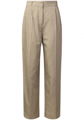 ba&sh | Double foulded trousers Berny | beige