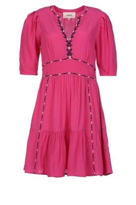 ba&sh | Dress with embroidery Teresa | pink