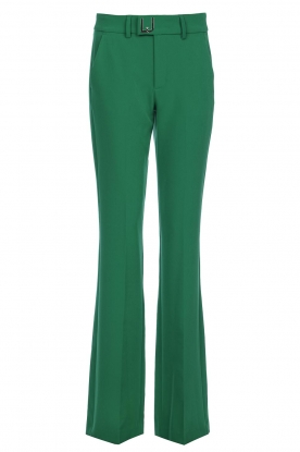 Liu Jo | Flared trousers Bianca | green