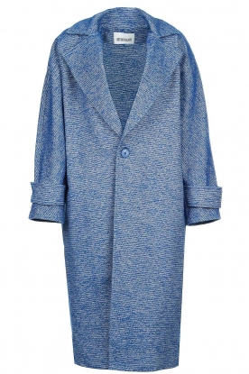 Silvian Heach | Woven coat Vajon | blue
