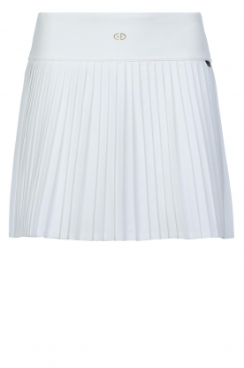 Goldbergh | Pleated skirt Anna | white