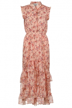 Silvian Heach | Dress with floral print Chloé | peach