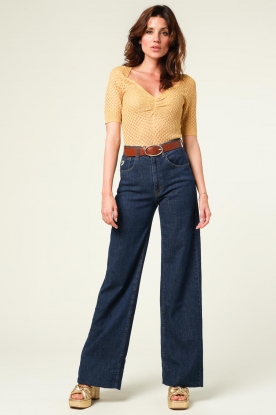 Lois Jeans |  High waist straight leg jeans Rosa L34 | blue 