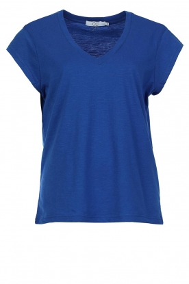 CC Heart |T-shirt met v-hals Vera | blauw