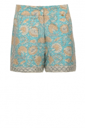 Antik Batik | Padded shorts Flavie | blue