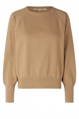 Second Female | Tricot sweater Octavia | camel