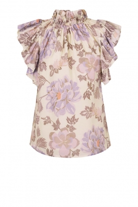 Magali Pascal | Ruffle top Prima | natural