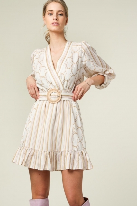 Suncoo |  Dress with print Cherley | natural 