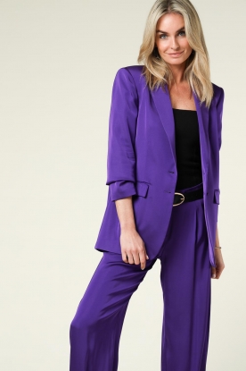Patrizia Pepe |  Oversized blazer Jill | purple