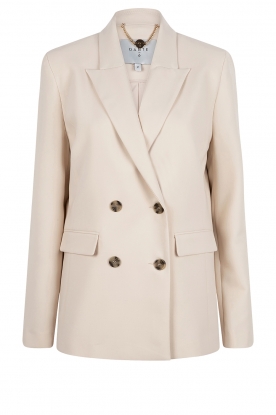 Dante 6 | Double-breasted blazer Minta | natural