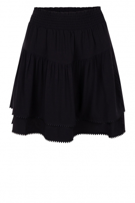 Dante 6 | Pleated mini skirt Vague | black