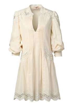 Twinset |  Dress with openwork details Celine | natural  