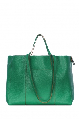 Gianni Chiarini | Leather shopper Superlight | green