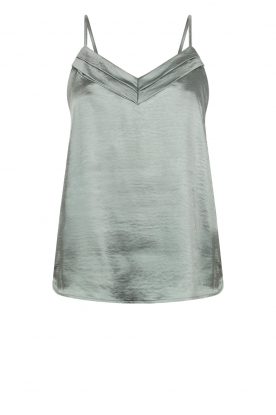 Aaiko | Satin top Vaxi | blue
