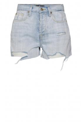 7 For All Mankind |Mid waist short Monroe | blauw