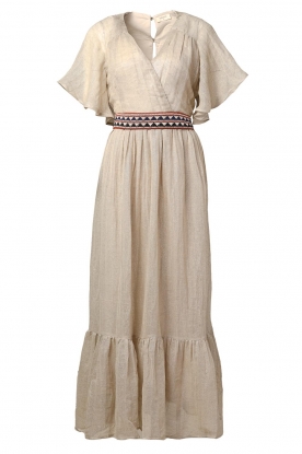 Louizon |  Maxi dress Kat | natural 