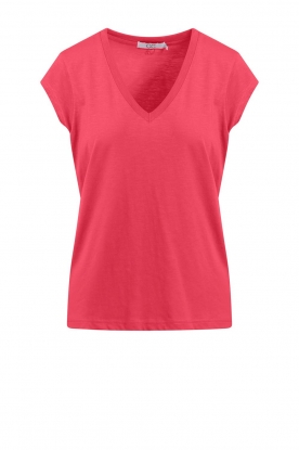 CC Heart | T-shirt with V-neck Vera | pink