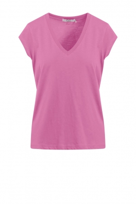 CC Heart | T-shirt with V-neck Vera | pink
