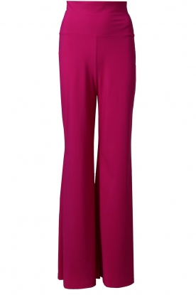D-ETOILES CASIOPE | Travelwear wide leg trousers Avalon | pink
