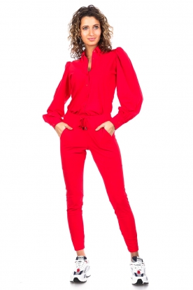 D-ETOILES CASIOPE | Travelwear broek Guetta | rood