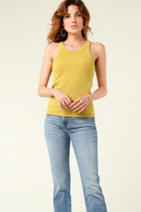 Second Female |  Racerback tanktop Gela | green