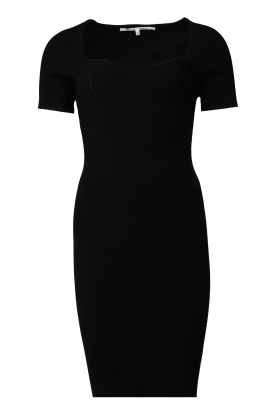 Second Female | Tricot dress Como | black