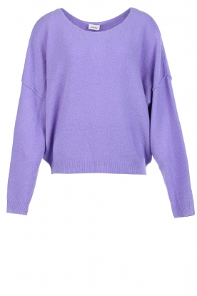 American Vintage |  Knitted sweater Damsville | purple 