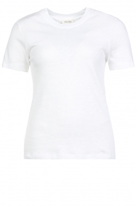 American Vintage | T-shirt with round neck Sonoma | White