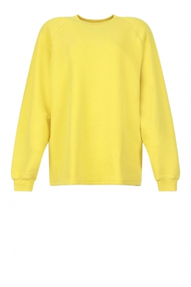 American Vintage |Oversized sweater Izu | geel