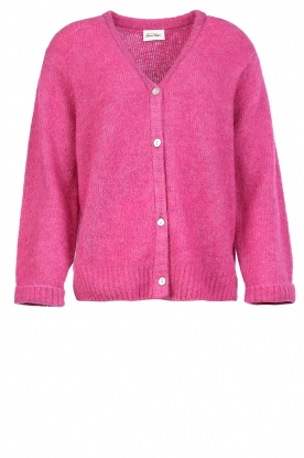 American Vintage | Knitted short cardigan East | pink
