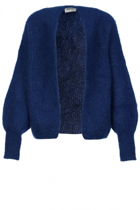 American Vintage |  Knitted cardigan East | blue 