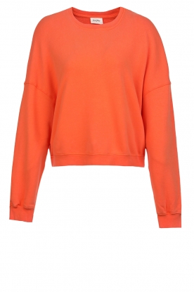 American Vintage |Sweater Hapy | Oranje