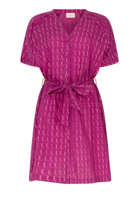 Aaiko | Jacquard dress Ismay | pink