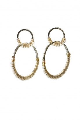 Barong Barong | Earrings Saphira Twin | natural
