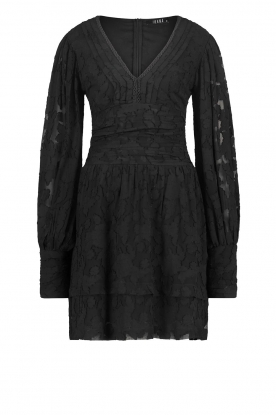 Ibana | Dress with embroidery Diova | black