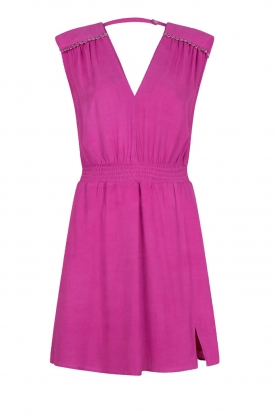 Dante 6 | Dress with padded shoulders Fade | pink