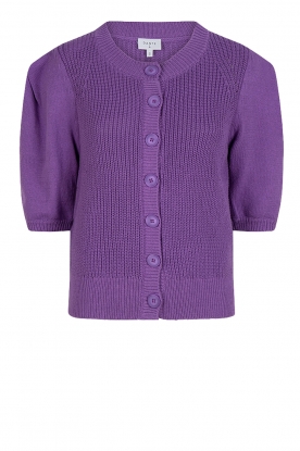 Dante 6 | Knitted cardigan Jody | purple