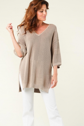 Dante 6 |  Knitted sweater Niliane | beige 